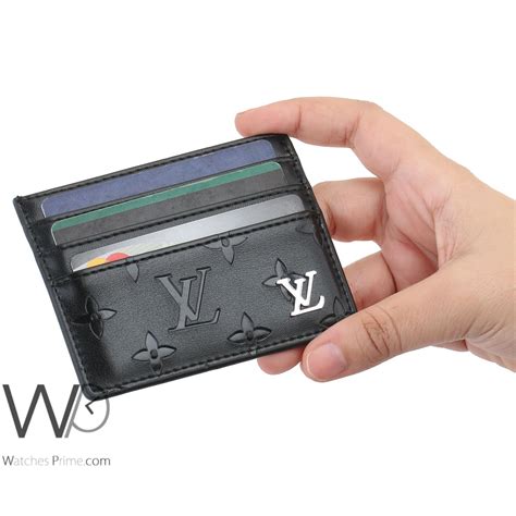 lv card holders men's